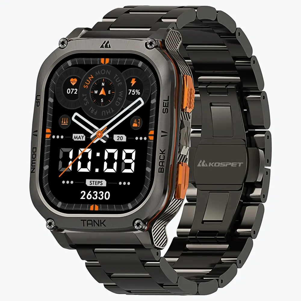 Kospet Smartwatch Tank M3 Ultra Black