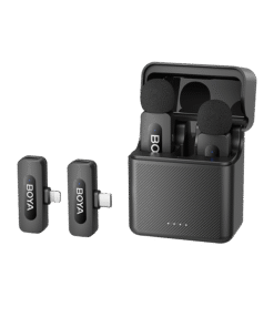 BOYA BY-V3  DUAL WIRELESS MICROPHONE (FOR iOS ONLY)
